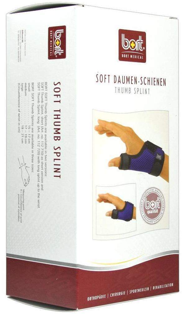Bort Soft Daumenschiene Lang Medium