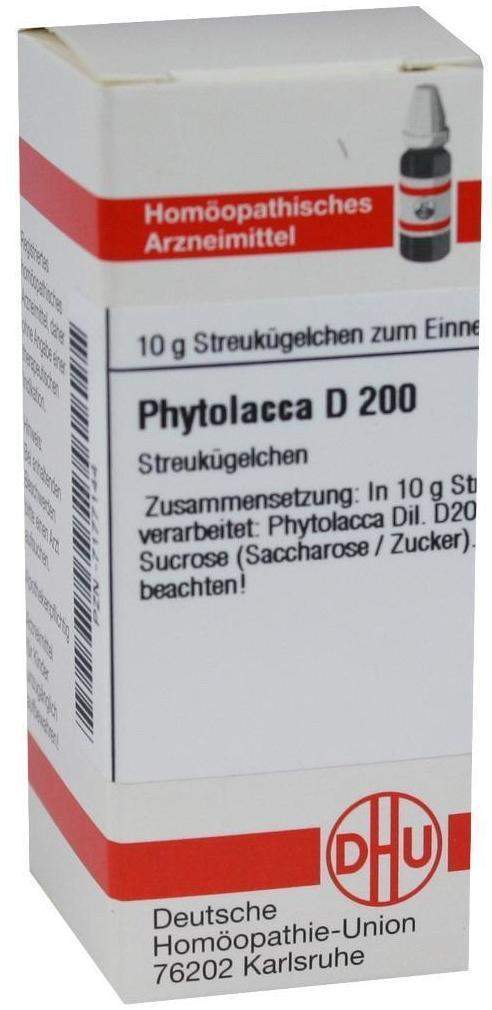Dhu Phytolacca D200 Globuli