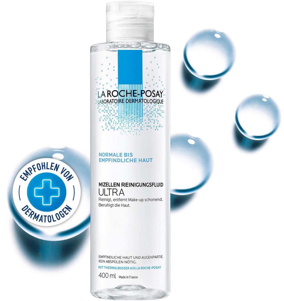La Roche Posay Mizellen Reinigungsfluid Ultra empfindliche Haut 400 ml