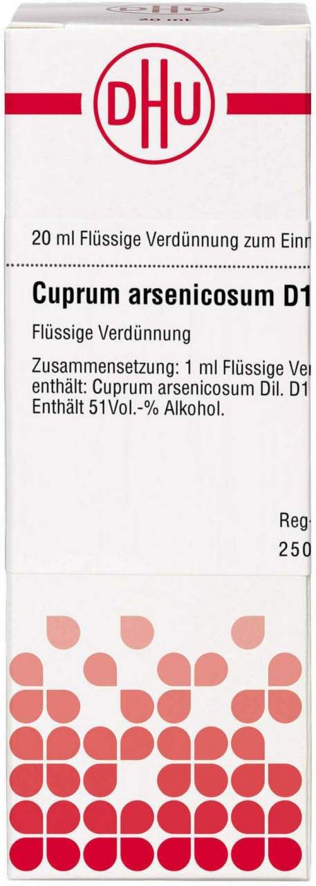 Dhu Cuprum Arsenicosum D12 Dilution 20 ml