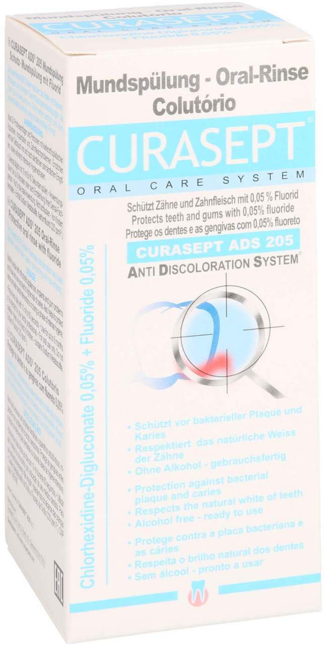 Curasept 0,05 % Chlorhexidin Ads 205 Mundspülung 2