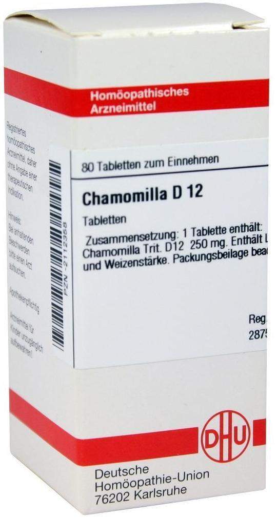 Dhu Chamomilla D12 80 Tabletten