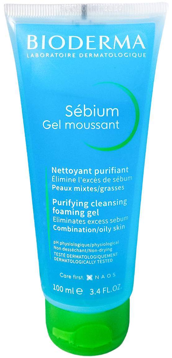 Bioderma Sebium Gel Moussant Reinigungsgel 100 ml - Bei unreiner Haut