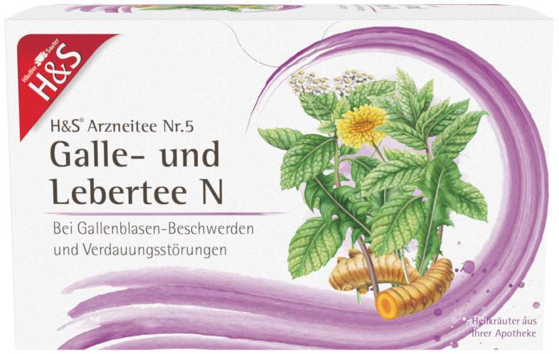 H&S Galle - und Lebertee N 20 Filterbeutel
