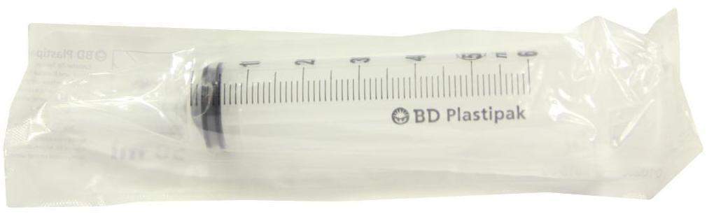 Spritze Blasen 50 ml Plast. B - D 1 Stück