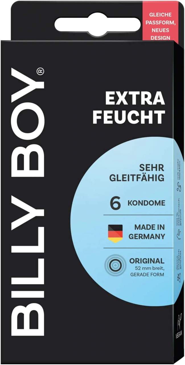 Billy Boy Kondome Extra Feucht 6 Stück