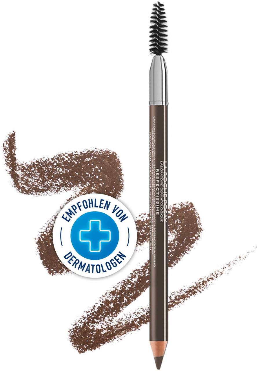La Roche Posay Respectissime Augenbrauenstift Dunkelbraun