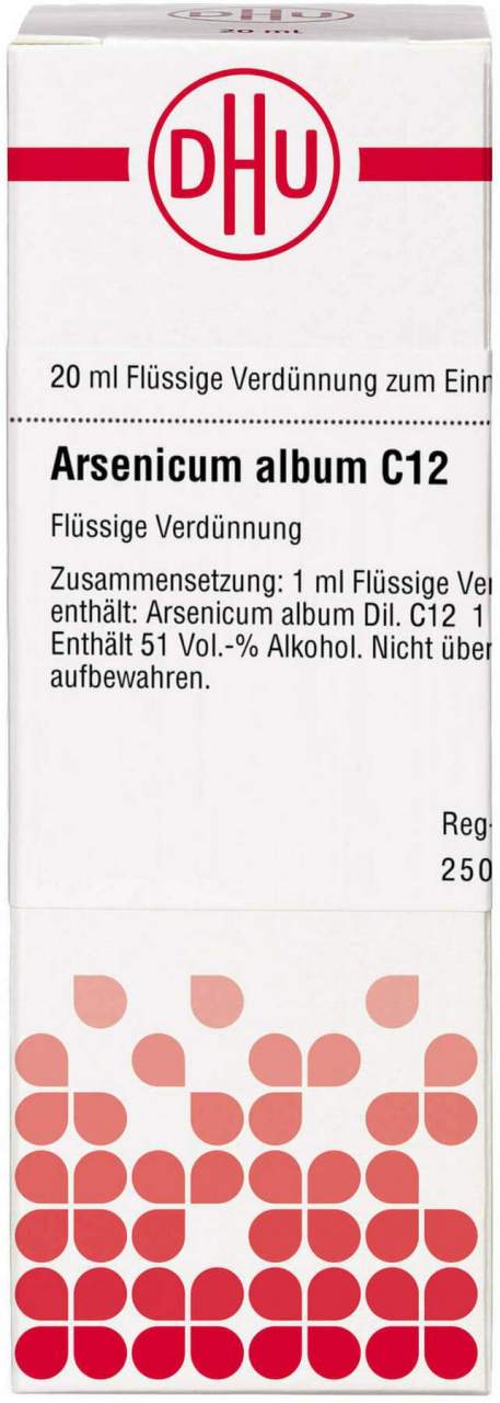 Dhu Arsenicum Album C12 Dilution 20 ml