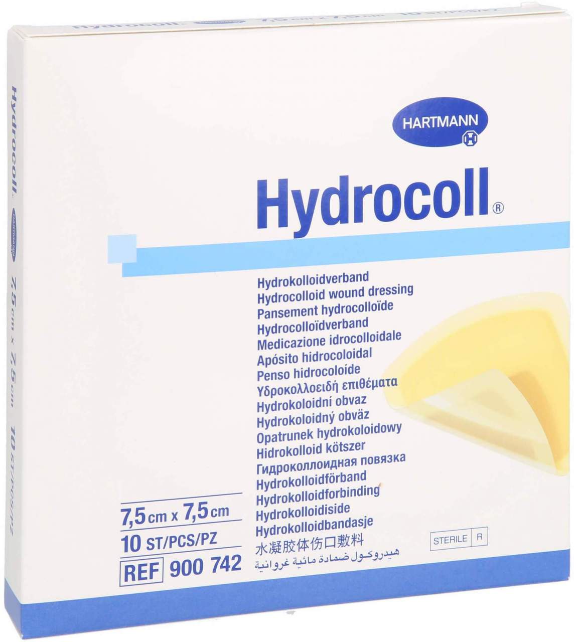 Hydrocoll Wundverband 7,5x7,5 cm