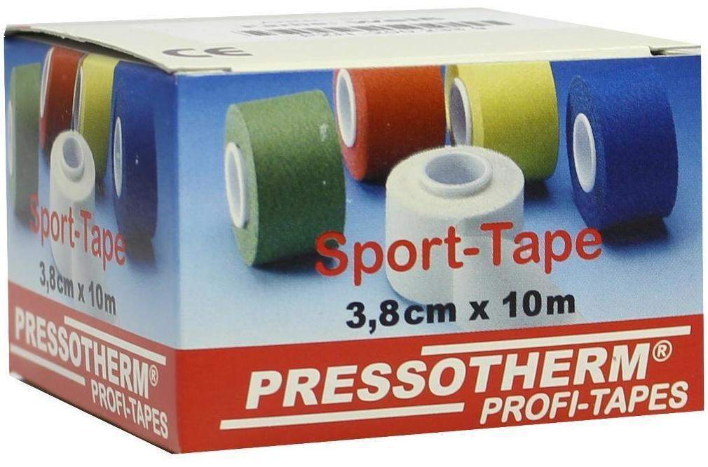 Pressotherm 1 Sport Tape 3,8 cm X 10 M Weiß