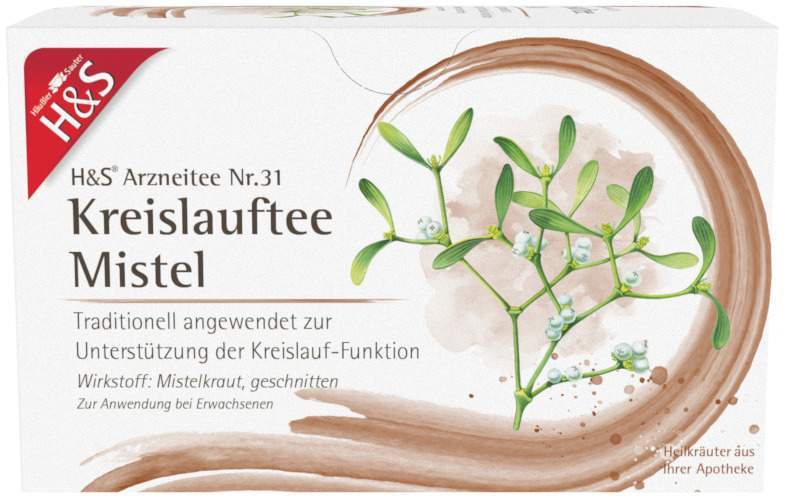 H&S Kreislauftee Mistel Filterbeutel