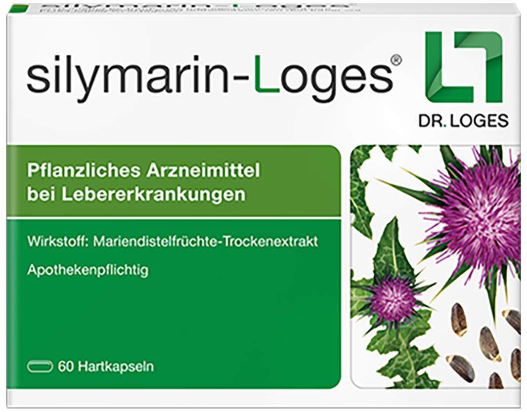 Silymarin-Loges Hartkapseln 60 Stück