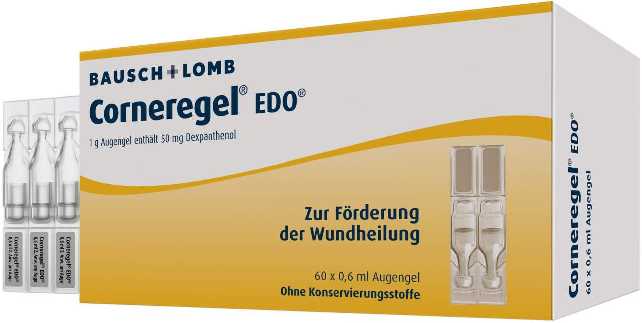 Corneregel Edo 60 X 0,6 ml Augengel