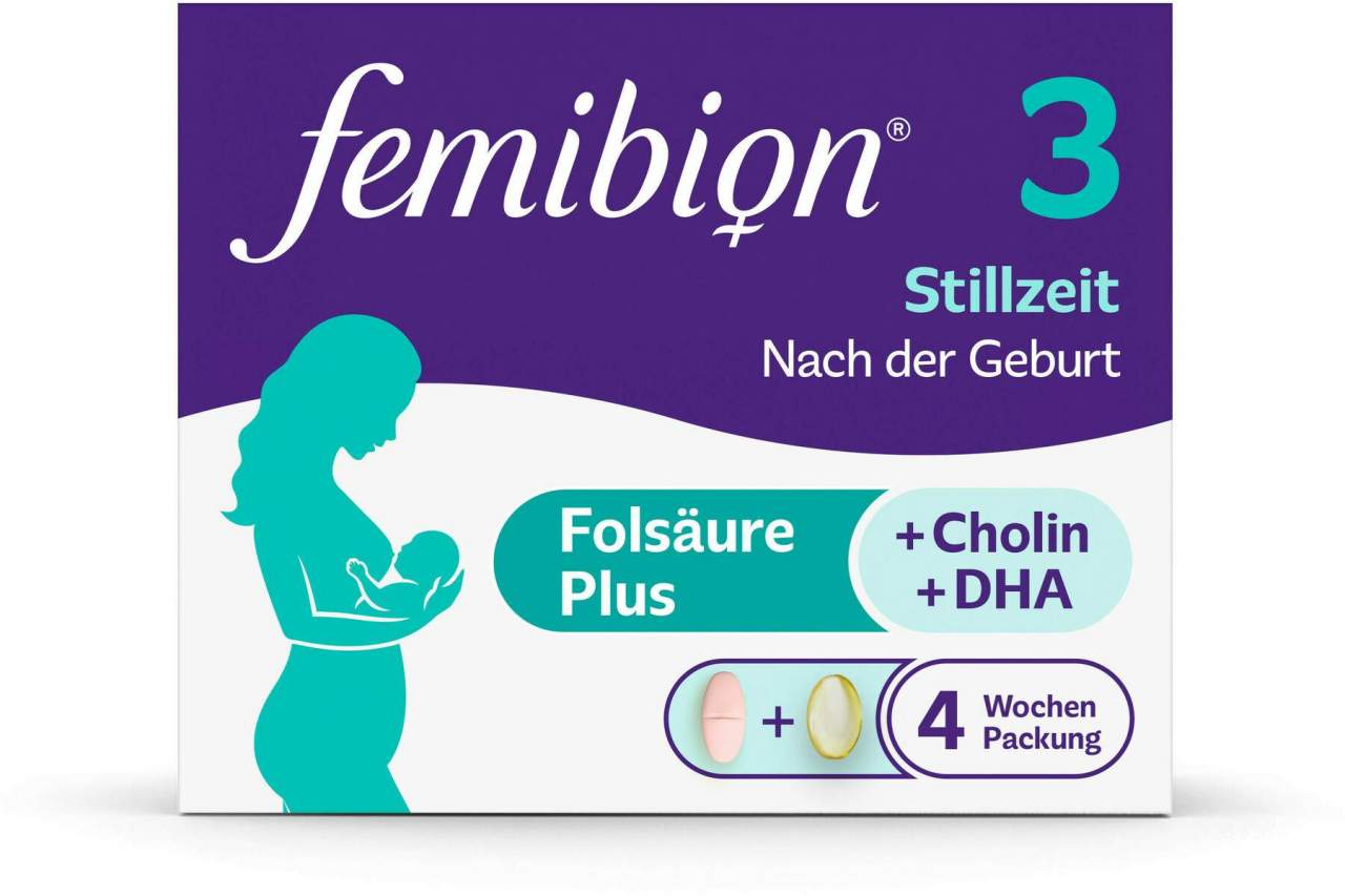 Femibion 3 Stillzeit 28 Tabletten und 28 Kapseln Kombipackung