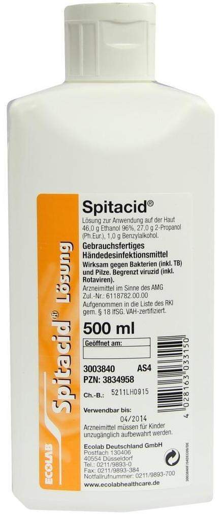 Spitacid Lösung 500 ml Lösung