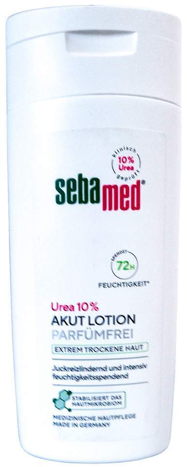SEBAMED Akut Lotion Urea 10% parfumfrei