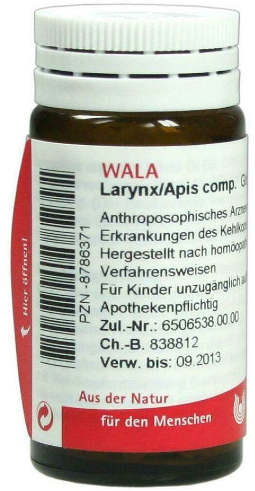 Wala Larynx Apis Comp. 20 G Globuli