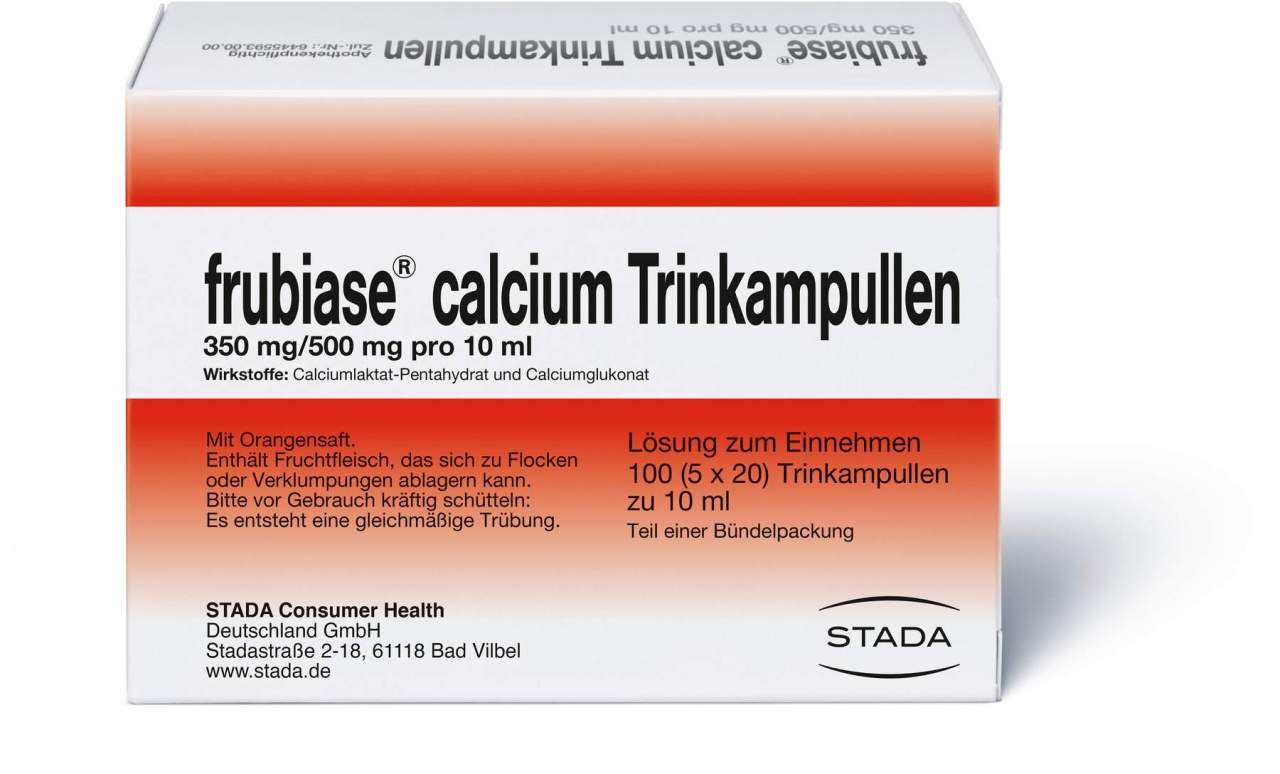 Frubiase Calcium Trinkampullen 100 Stück