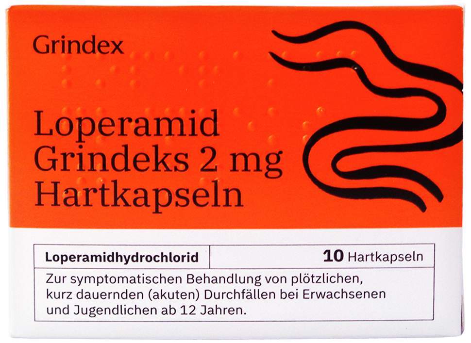 Loperamid Grindeks 2 mg Hartkapseln