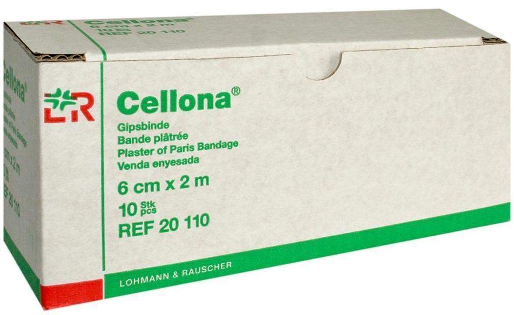 Cellona Gipsbinden 2 M X 6 cm 10 Binden