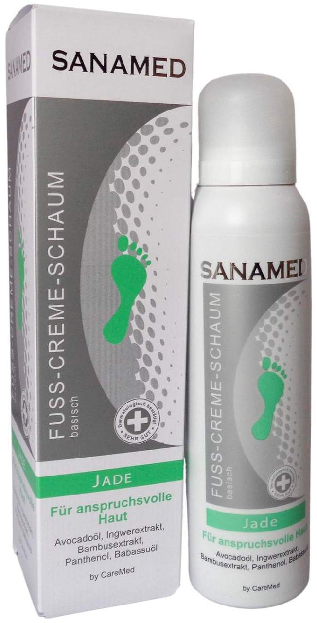 Jade Sanamed Fußcremeschaum 150 ml - Zur Fußpflege