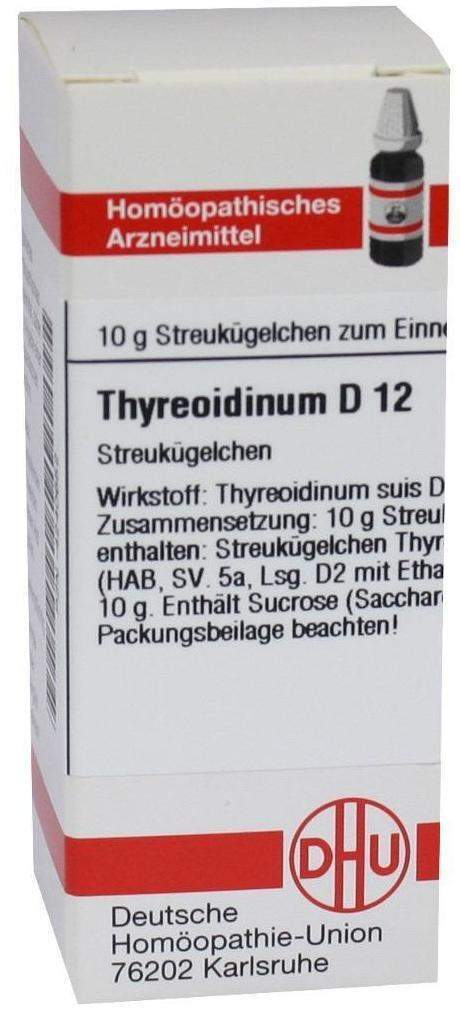 Dhu Thyreoidinum D12 10 G Globuli