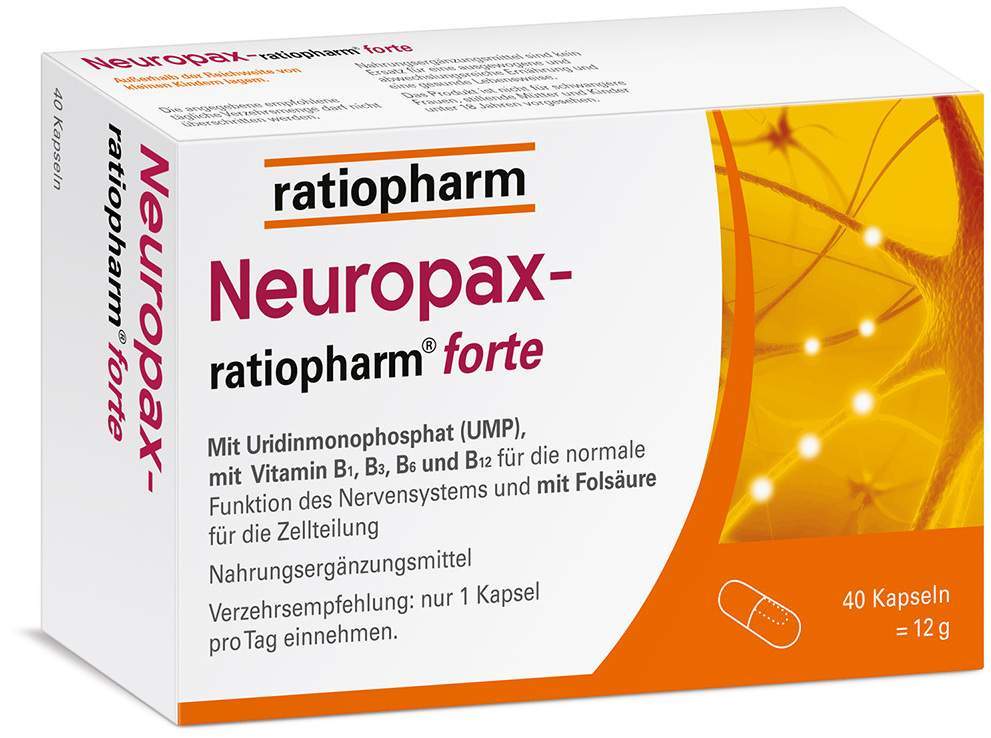 Neuropax-ratiopharm forte 40 Kapseln