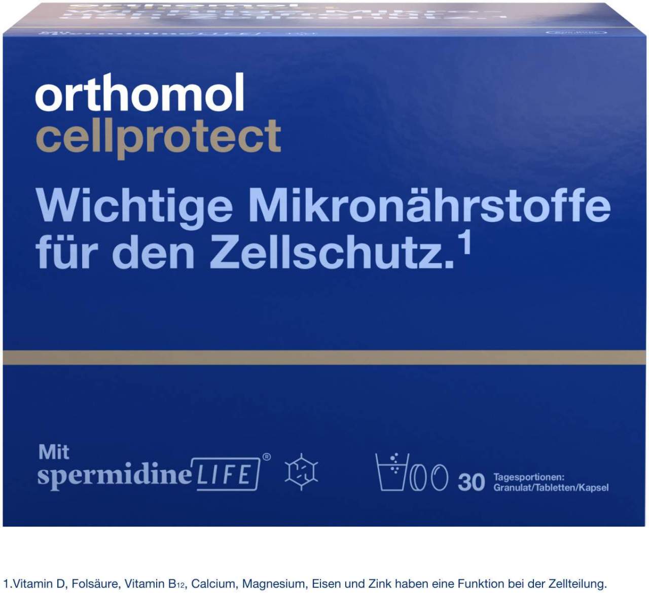 Orthomol Cellprotect Granulat-Tabletten-Kapsel 30 Tagesportionen
