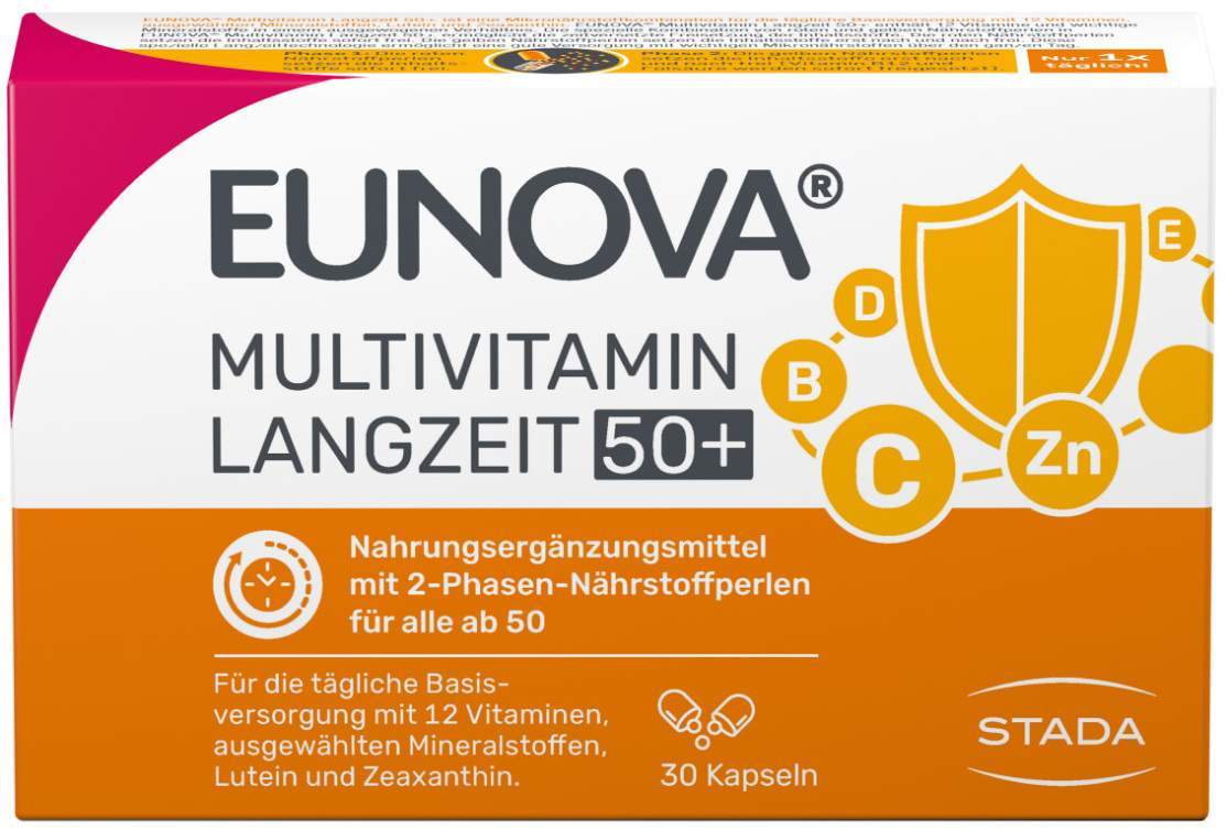 Eunova Langzeit 50+ Kapseln 30 Stück