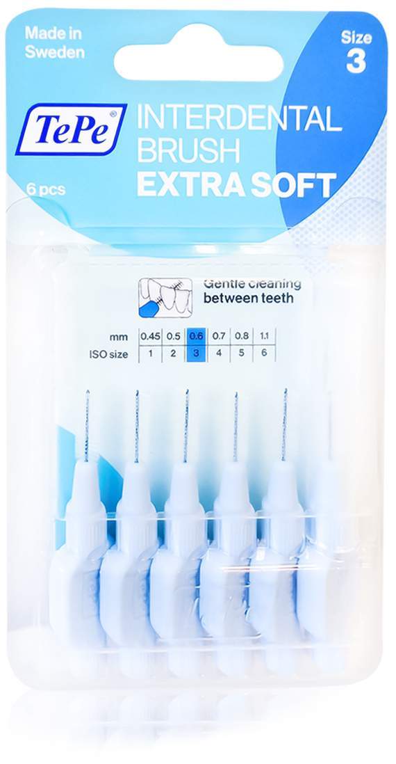 Tepe 6 Interdentalbürsten X - Weich 0,6 mm