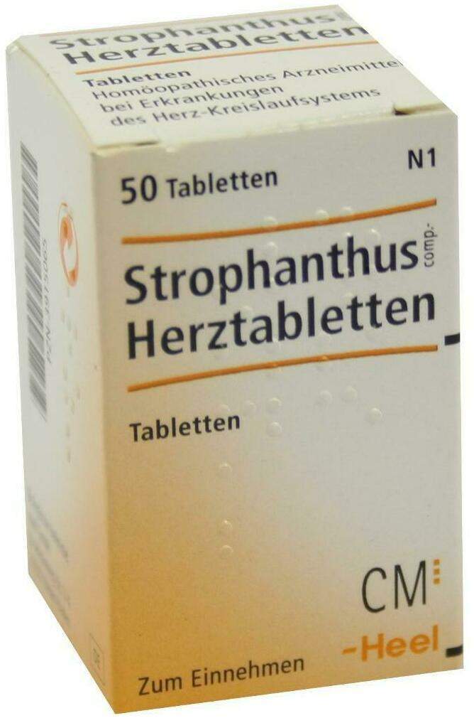 Strophanthus Comp. Herztabletten 50 Stück