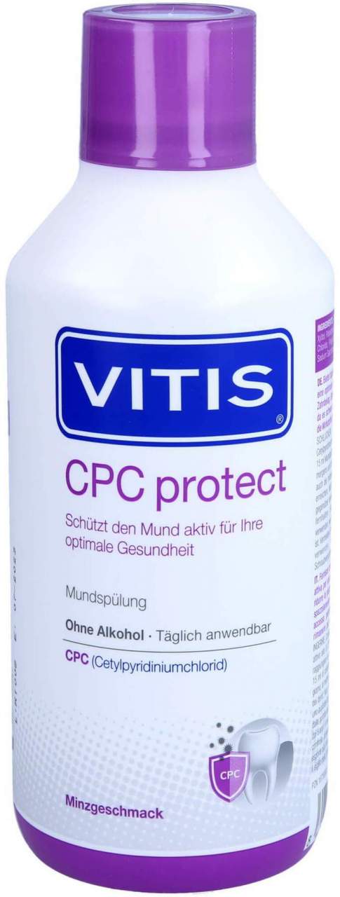 Vitis Cpc Protect Mundspülung 500 ml