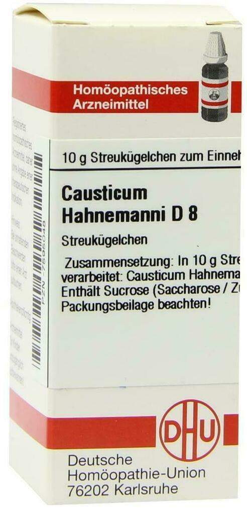 Dhu Causticum Hahnemanni D8 Globuli