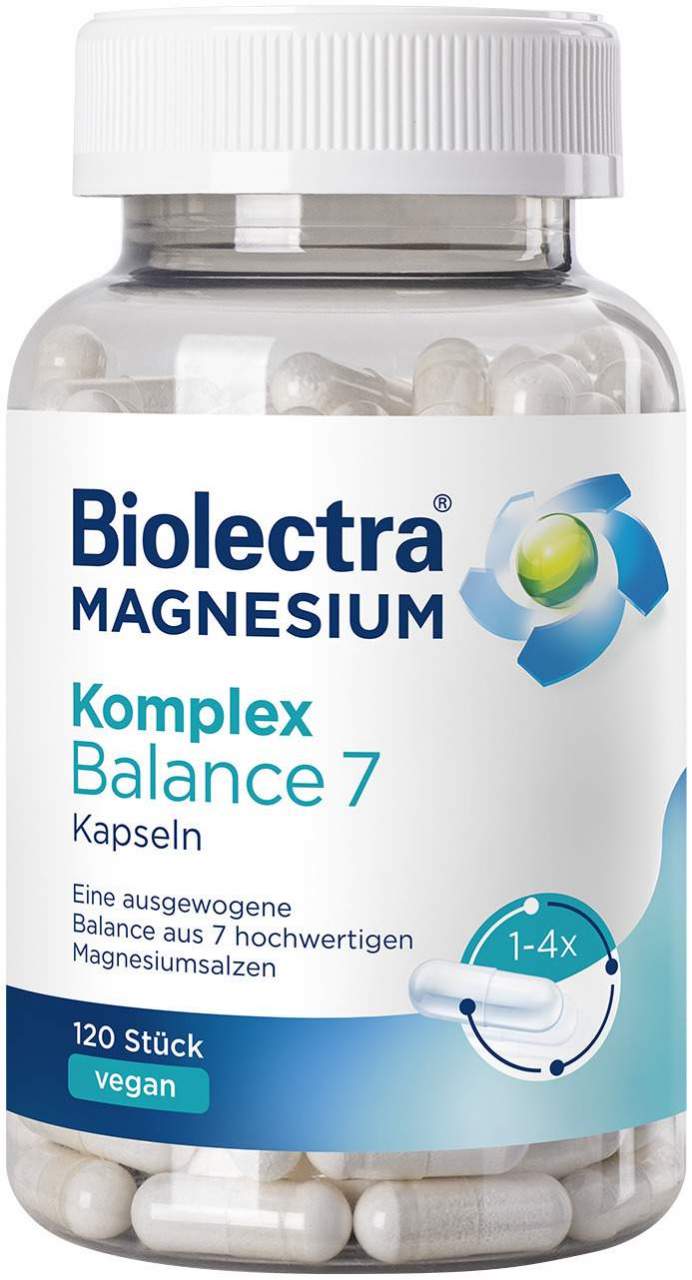 Biolectra Magnesium Komplex Balance 7 120 Kapseln