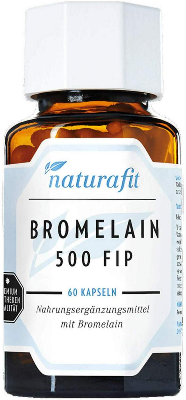 Naturafit Bromelain 500 Fip 60 Kapseln