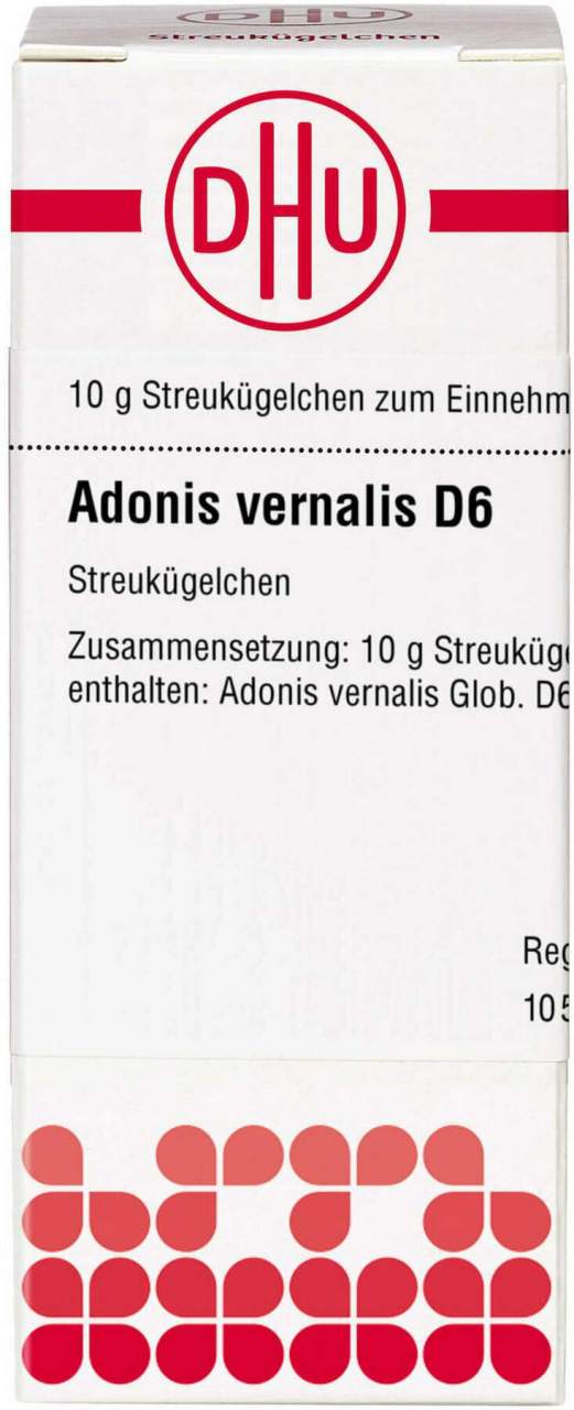 Dhu Adonis Vernalis D6 Globuli 10 G