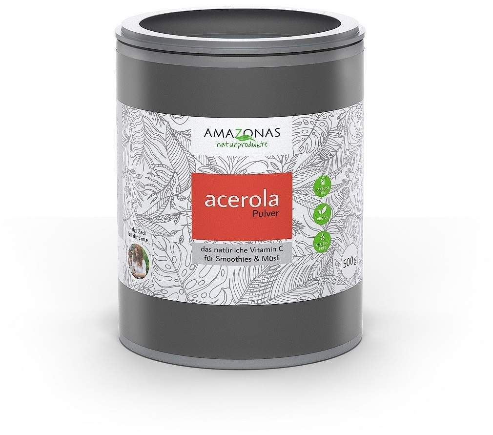 Acerola 100% Natürliches Vitamin C 500 G Pulver