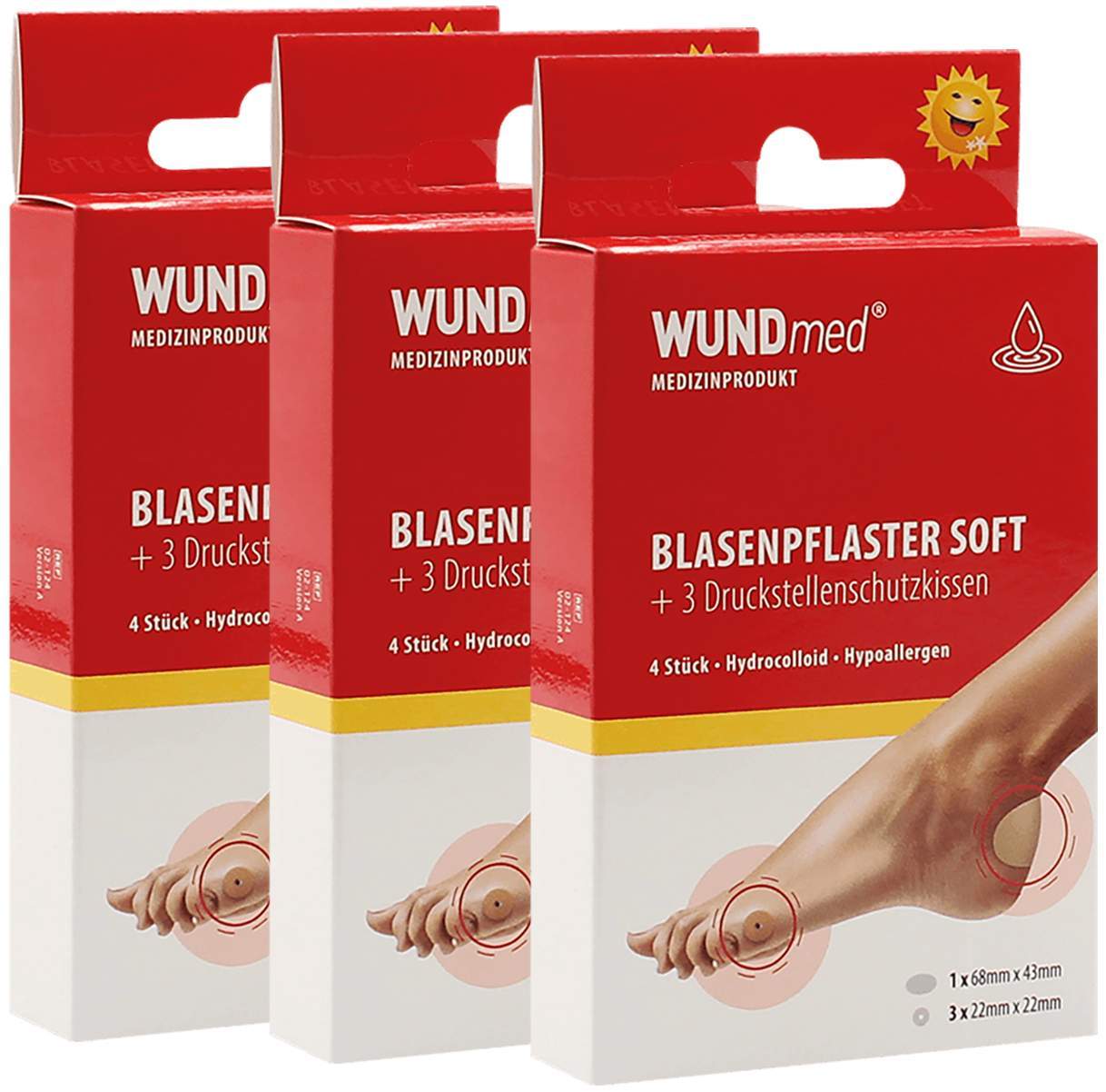 Blasenpflaster 3er Set