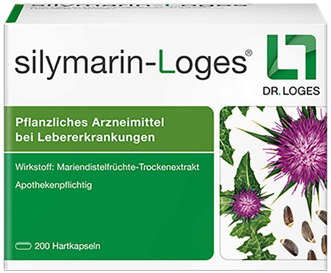 Silymarin-Loges Hartkapseln 200 Stück