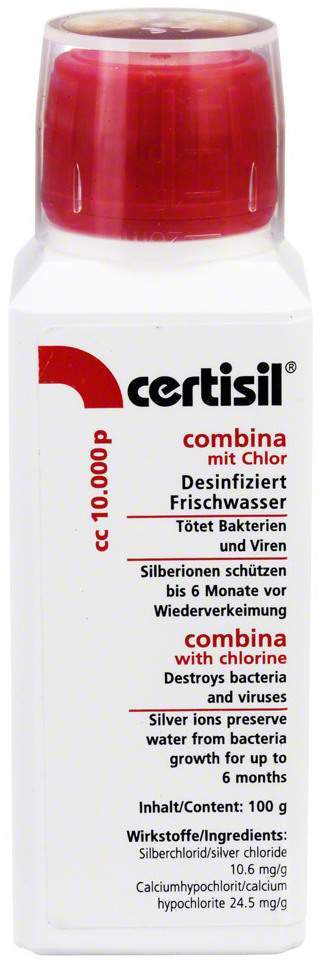 Certisil Combina Mit Chlor 10.000p Pulver Desinfiziert Wasser
