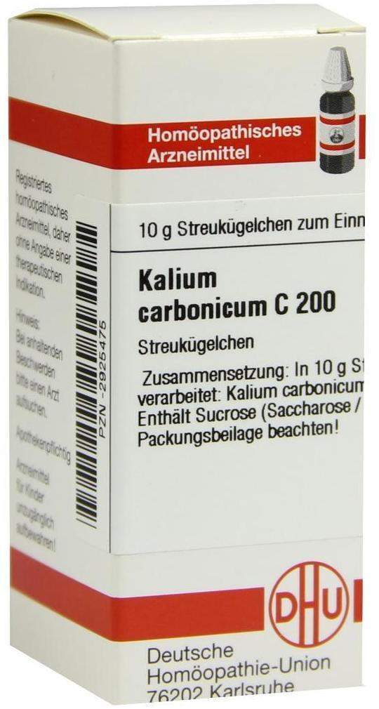 Dhu Kalium Carbonicum C200 Globuli