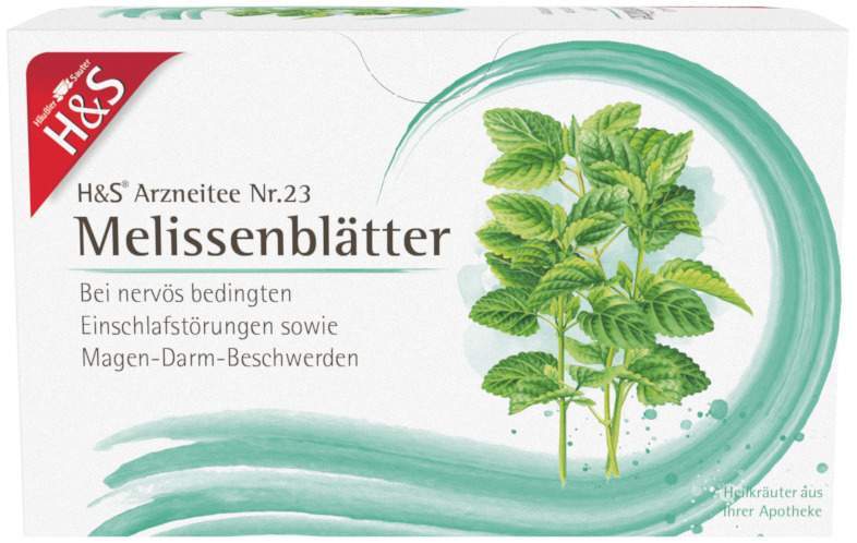 H & S Melissentee 20 Filterbeutel