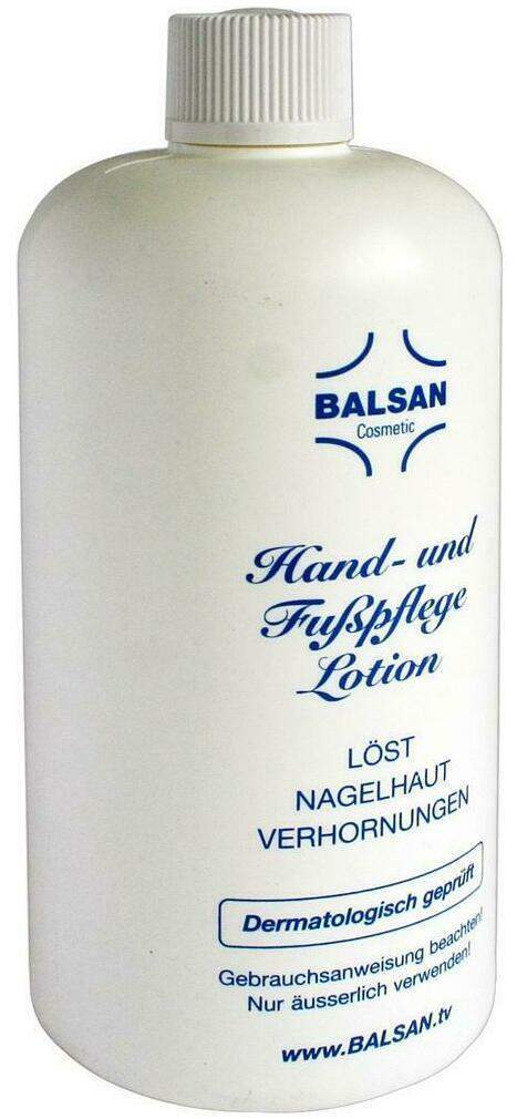 Balsan Lotion zur Hornhautentfernung 500 ml Lotion - Zur Hornhautreduzierung