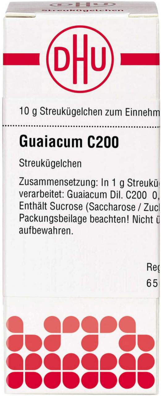 Dhu Guaiacum C200 Globuli 10 G