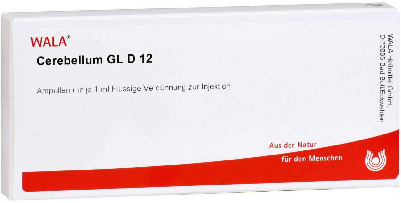 Wala Cerebellum Gl D12 10 X 1 ml Ampullen