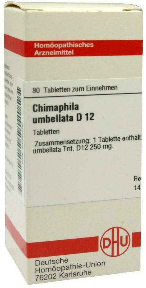 Dhu Chimaphila Umbellata D12 Tabletten