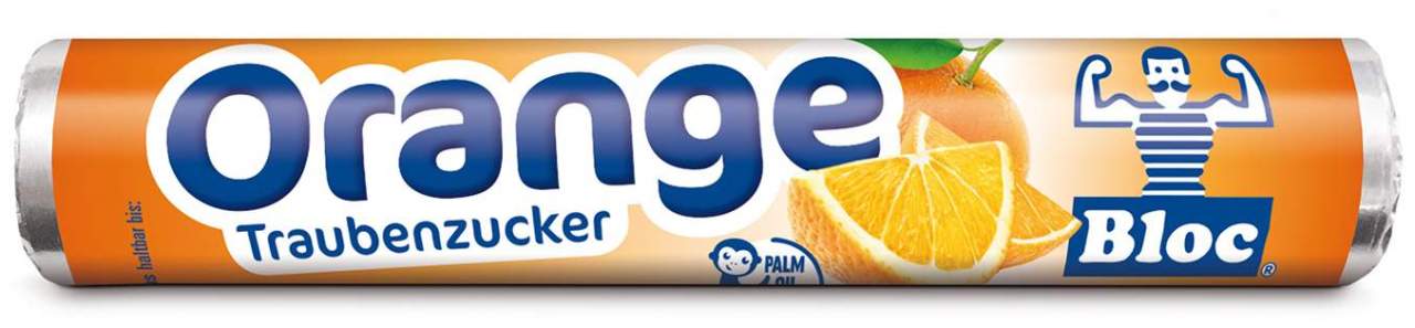 Bloc Traubenzucker Orange