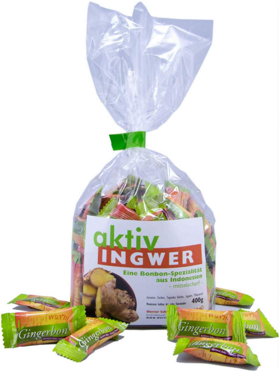 Aktiv Ingwer Bonbons