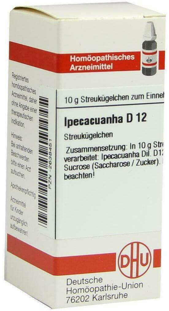 Dhu Ipecacuanha D12 Globuli