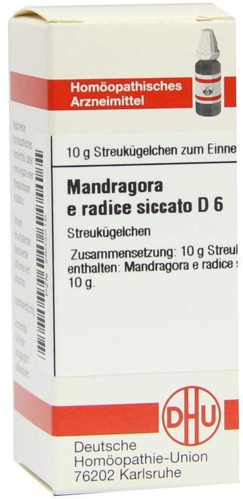 Dhu Mandragora E Radice Siccato D6 Globuli